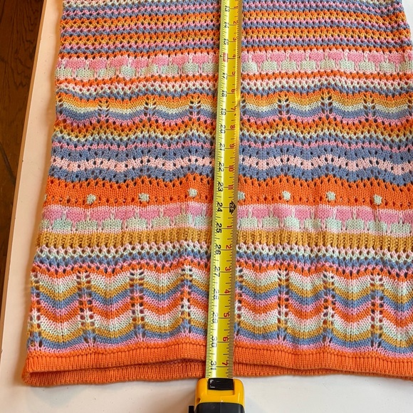 Colorful Acrylic Knit Dress - Picture 4 of 5